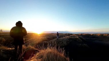 Drone FPV Vestrahorn Dağı Görüntüsü