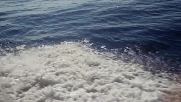 Uma Viagem Barco Cênica Creta Com Suas Águas Azuis Intocadas — Vídeo de Stock