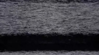 VHS video yayını ağır sinyal parazitini ve statik arızayı gösteriyor, nostaljik, kusurlu bir etki yaratarak klasik video oynatıcısını anımsatıyor