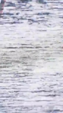 Tarama çizgileri ile klasik VHS statik ekran üzerinde titreşir bir döngü etkisi yaratarak nostaljik bir retro ambiyans yaratır