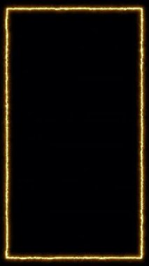 Zarif, yüksek teknolojili bir estetik için arka planda titreşen, yumuşak bir parıltıyla fütürist bir neon sarı dikdörtgen.