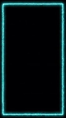 Cyan neon renginin serin elektrik tonu dinamik enerjiyle titreşir. Derin siyah bir arkaplana doğru parlak bir yol izler.