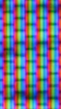 CRT TV ekranından statik gürültü, arıza efektleri ve analog çarpıtma ile yakınlaştır