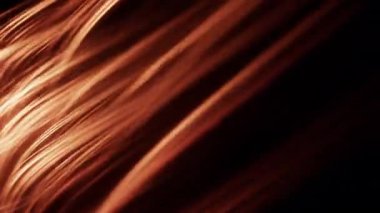 Parlak ateş çizgileri siyah bir arkaplan üzerinde yatay olarak kayarak çarpıcı ve dinamik bir görsel efekt yaratır.