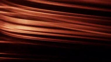 Parlak yatay alev çizgileri siyah bir arkaplan üzerinde zarifçe akar, dinamik ve görsel olarak çarpıcı bir ateş hareketi etkisi yaratır.