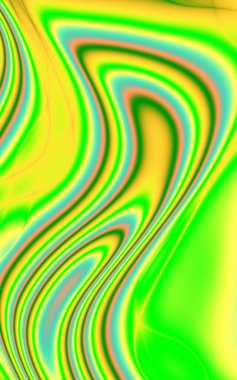 Yeşil sıvı sanat soyut telefon dikey duvar kağıdı