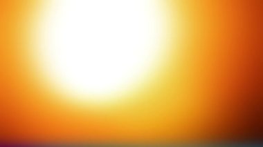 White sun on the orange sky artistic time lapse video