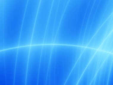 Power light abstract art blue background