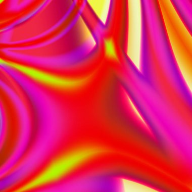 Akışkan desen yıldız soyut başlık grafik tasarımı