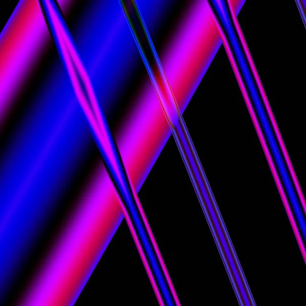 Фиолетовая Линия Чёрном Фоне — стоковое фото