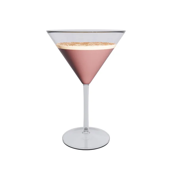 Porto Flip Cocktail Vit Bakgrund Konvertering — Stockfoto