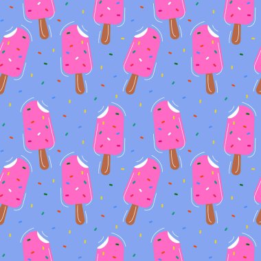 Yazlık baskılar, posterler, ambalaj kağıtları, arka planlar, hatıra defterleri, tekstil, kırtasiye malzemeleri için kusursuz bir kalıp.