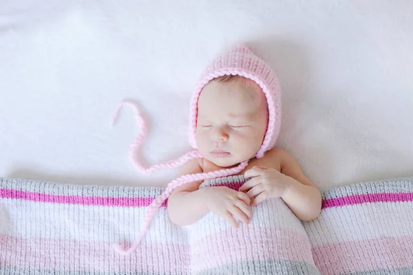 Klidné Spící Novorozeně Týdny Staré Čistá Krása — Stock fotografie