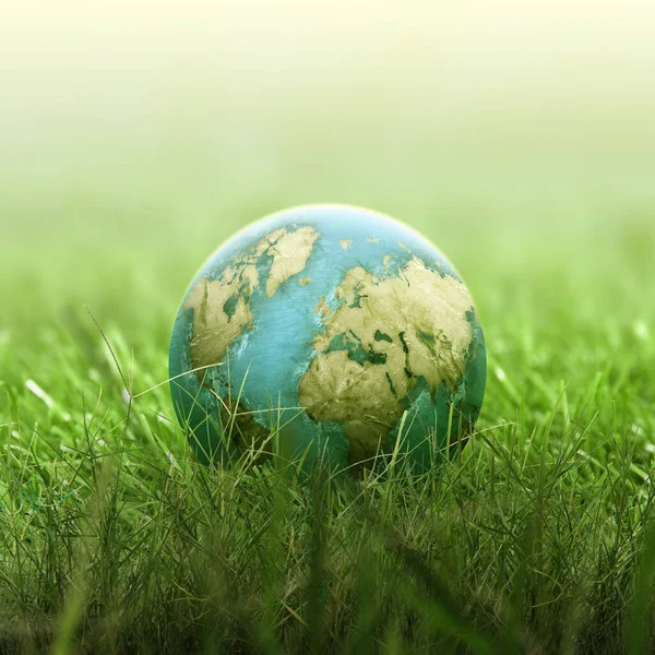 Earth Ground Earth Day Concept — Zdjęcie stockowe