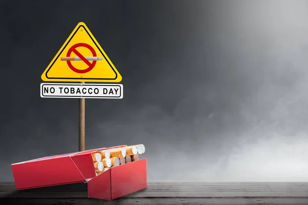Deja Fumar World Tobacco Day Concept — Foto de Stock