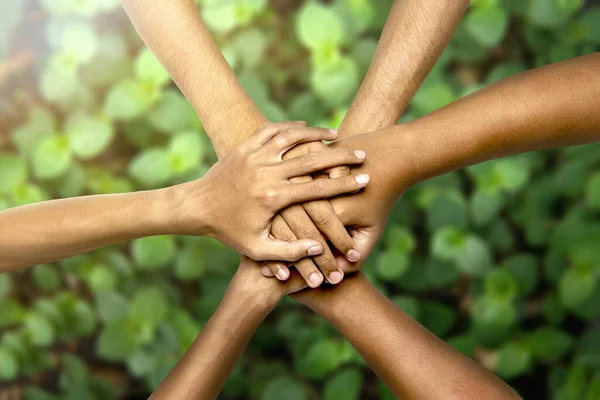 Ręczny Gest Przyjaźni Międzynarodowy Dzień Przyjaźni — Zdjęcie stockowe