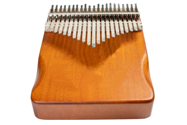 Kalimba Isolado Sobre Fundo Branco Conceito Dia Mundial Música — Fotografia de Stock