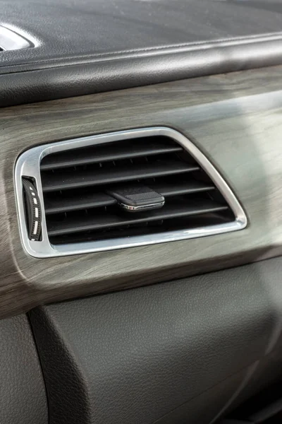 Dashboard Car Grid Modern Car Interior — Stock Photo, Image