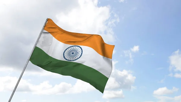 Indische Flagge Konzept Zum Indischen Unabhängigkeitstag — Stockfoto