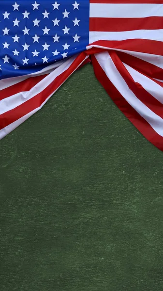 Amerikkalainen Lippu Jolla Kuvioitu Tausta Työpäivän Käsite — kuvapankkivalokuva