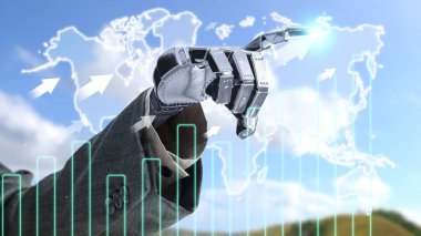 Robot el verimlilik grafiğinde artış gösteriyor. Kârlılık kavramı