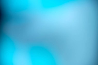 Pürüzsüz ve bulanık arkaplan mavi ve turkuazın karışımından oluşan canlı ve modern bir ortam yaratıyor. Tasarım için arkaplan