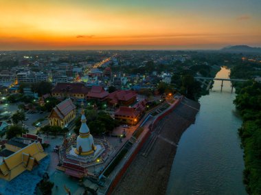 Saraburi, Thailand, January 1, 2023, Wat kaeng khoi, Wat Kaeng Khoi is an active Buddhist temple located on the east bank of the Pa Sak River