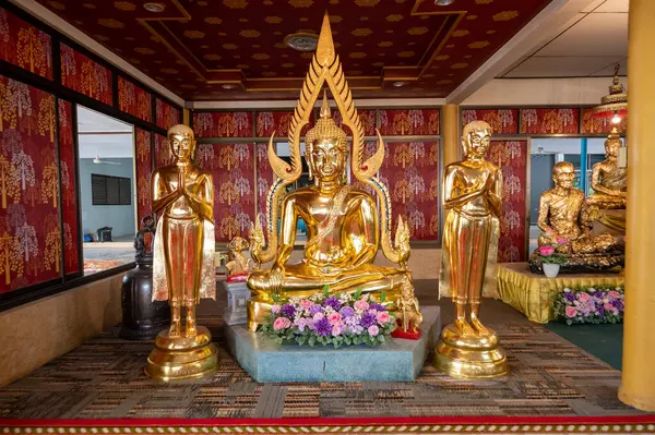 Chonburi Marzo 2023 Wat Nong Chap Tao Templo Único Con — Foto de Stock