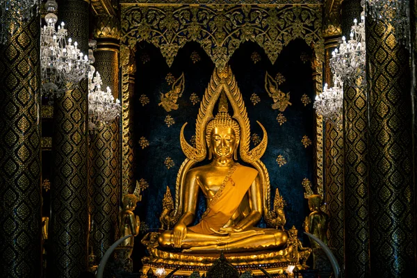 Φίτσανουλοκ Μαρτίου 2023 Wat Phra Rattana Mahathat Woramahawihan Μεγάλο Συγκρότημα — Φωτογραφία Αρχείου