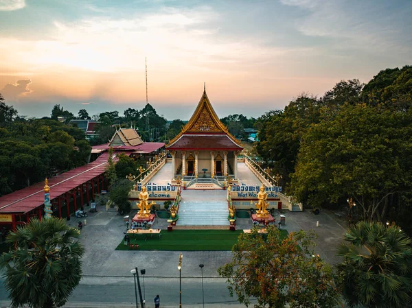 Nakhon Pathom Februari 2023 Wat Wang Taku Tempel Ziet Vredig — Stockfoto