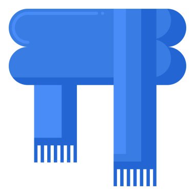 Atkı tarağı. Web simgesi basit tasarım