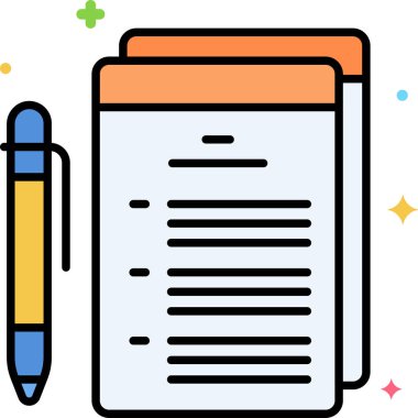 Durum simgesi basit illüstrasyon