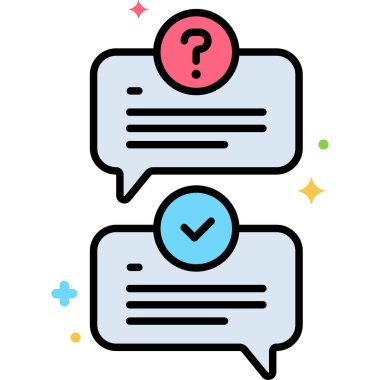 QA Test vektör çizimi