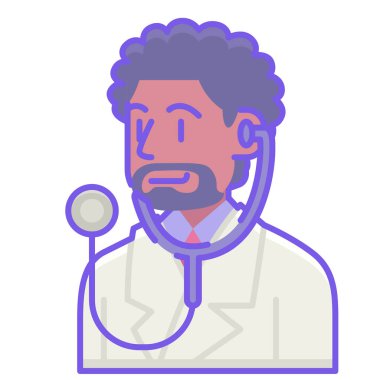 Doktor avatar karakter simgesi