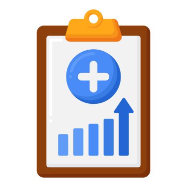 iş grafiği ikon vektör illüstrasyonu