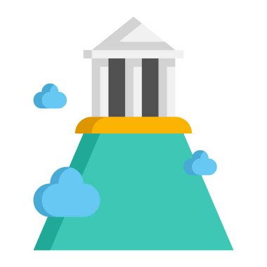 Olimpos simgesi, vektör, illüstrasyon