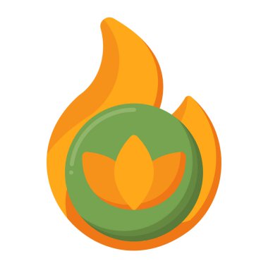 Öfke Yönetimi simgesi, vektör, illüstrasyon