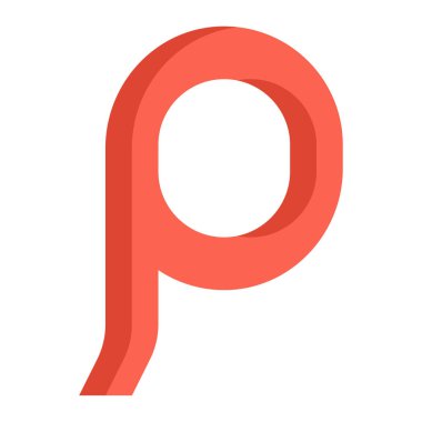 Rho logo şablonu tasarımı. vektör illüstrasyonu