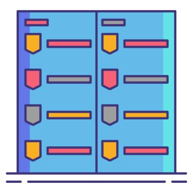 Düzenli Mevsim simgesi - taslak biçimi