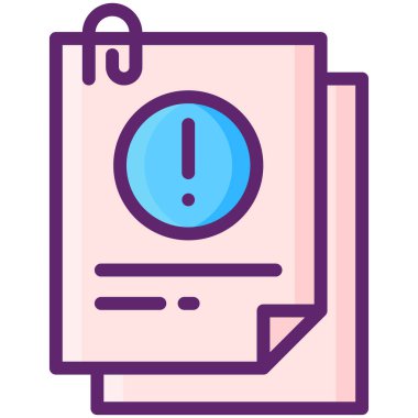 Bilgi simgesi. özet çizimi