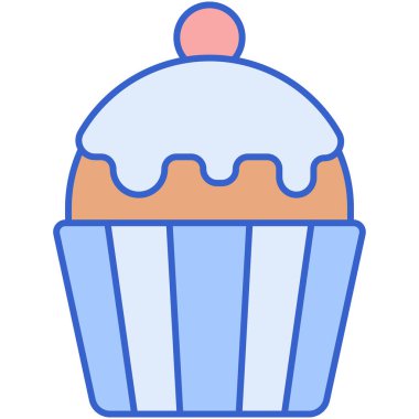 Tatlım. Web simgesi basit illüstrasyon