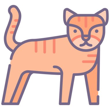 Kaplan simgesi basit illüstrasyon