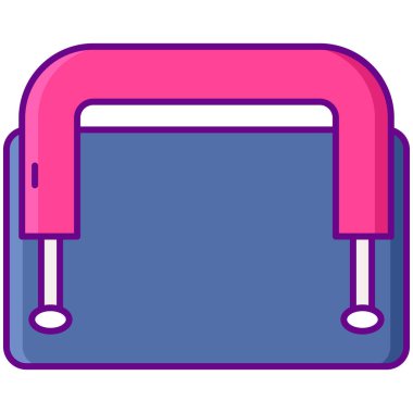 Yumruklanan Delik Dosya Simgesi Basit illüstrasyonuName