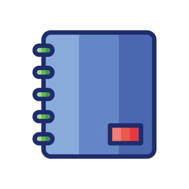 Halka klasörü vektör çizimi tasarımı