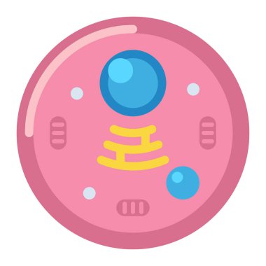 Hücre simgesi basit tasarımı