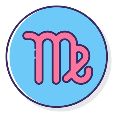 Başak simgesinin vektör illüstrasyonu