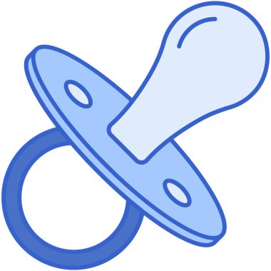 Emzik simgesi. Basit resimleme