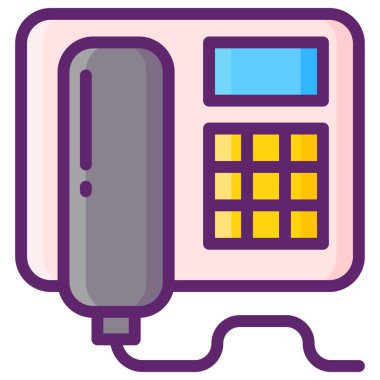 Telefon simgesi, vektör tasarımı