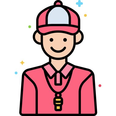 Koç simgesi, vektör illüstrasyonu