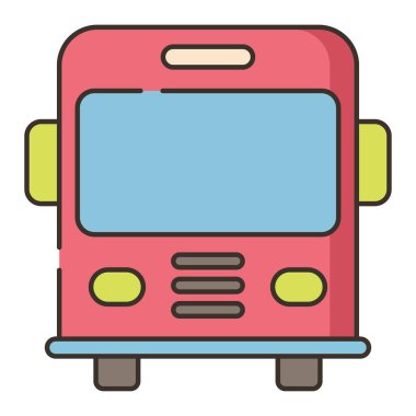 ulaşım simge vektör çizim